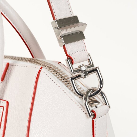 Givenchy Sugar Goatskin White Antigona Top Handle Handbag - Picture 6 of 12